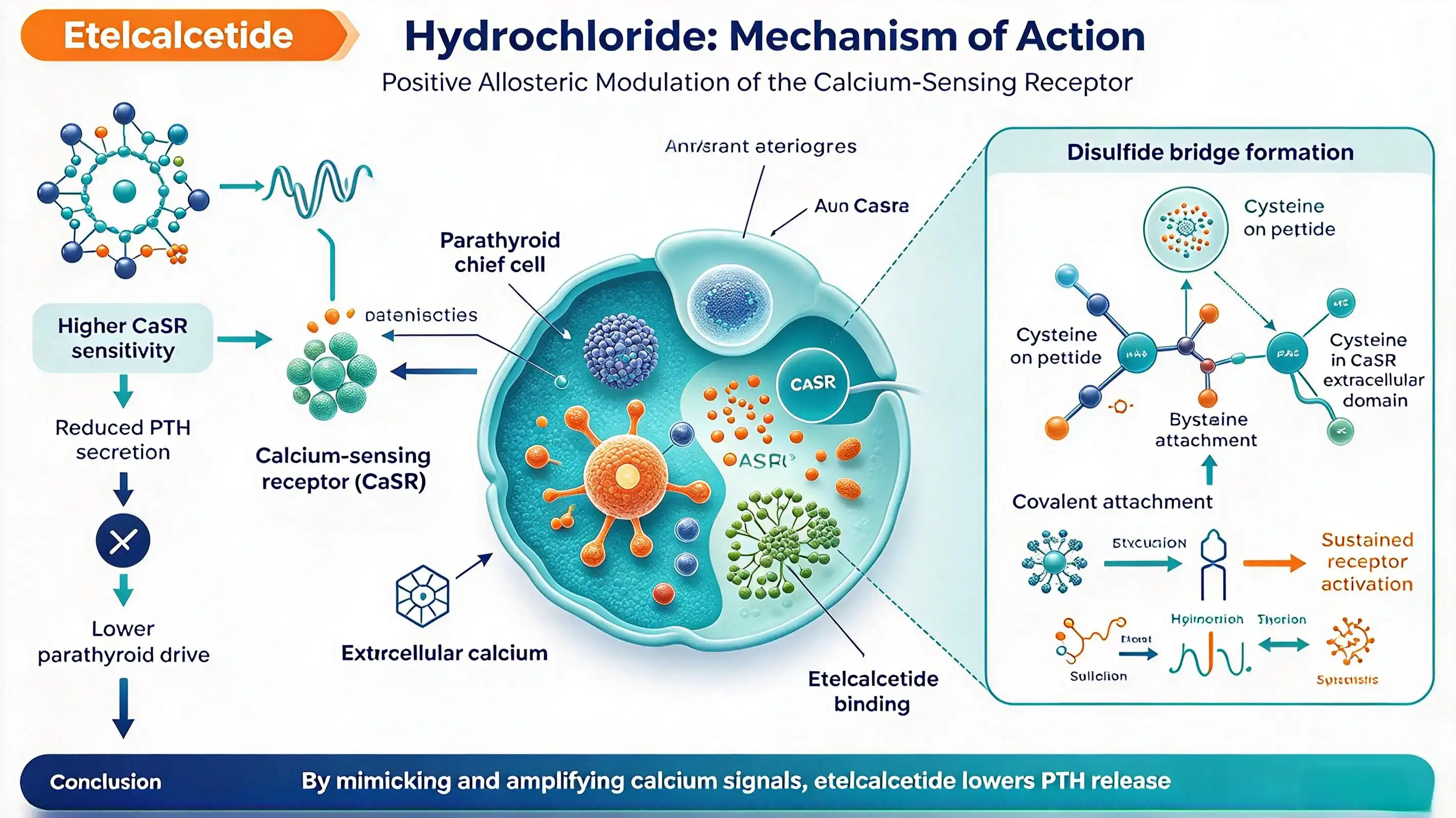 Etelcalcetide hydrochloride Etelcalcetide hydrochloride