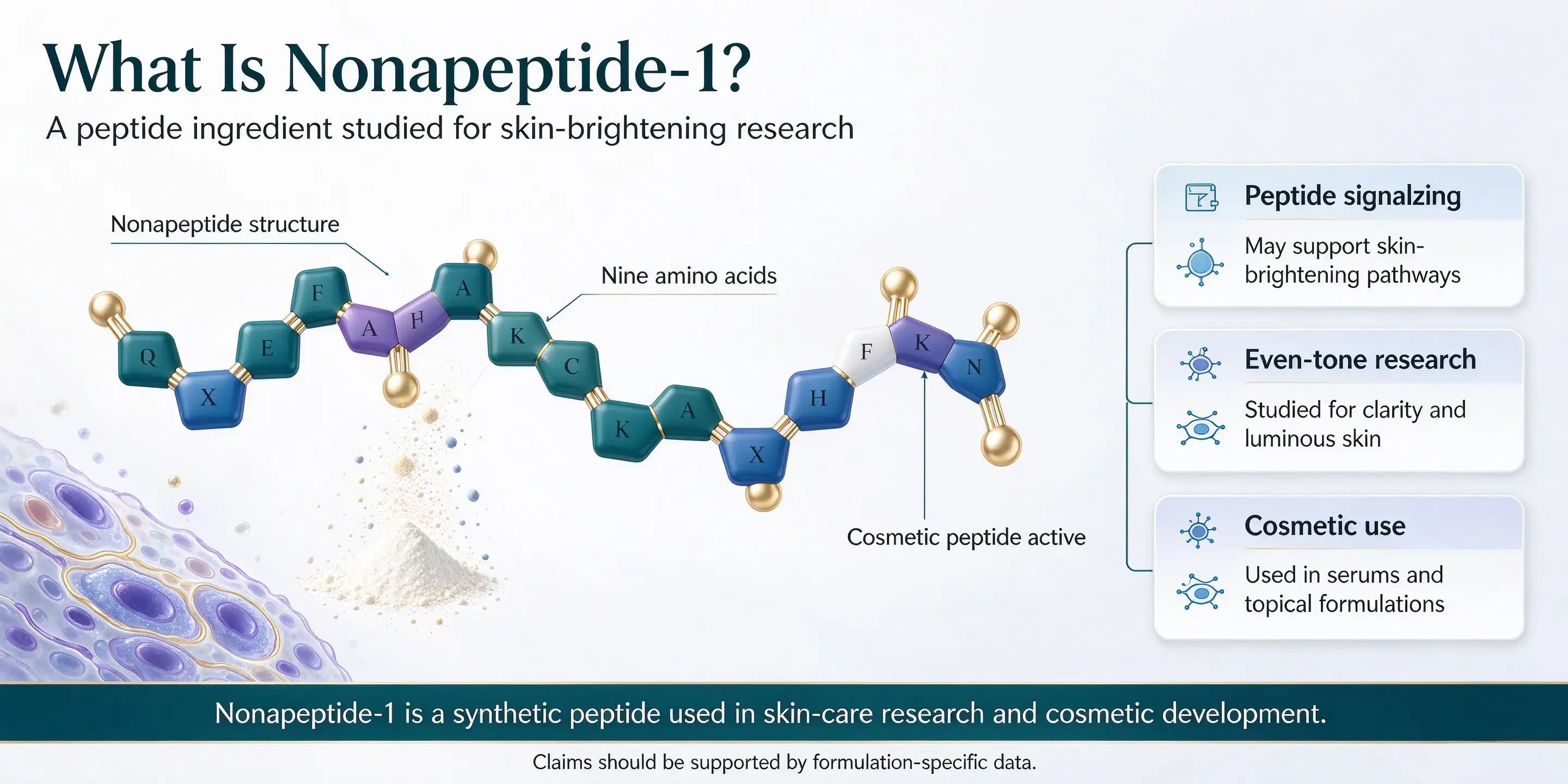 cosmetic peptide nonapeptide-1