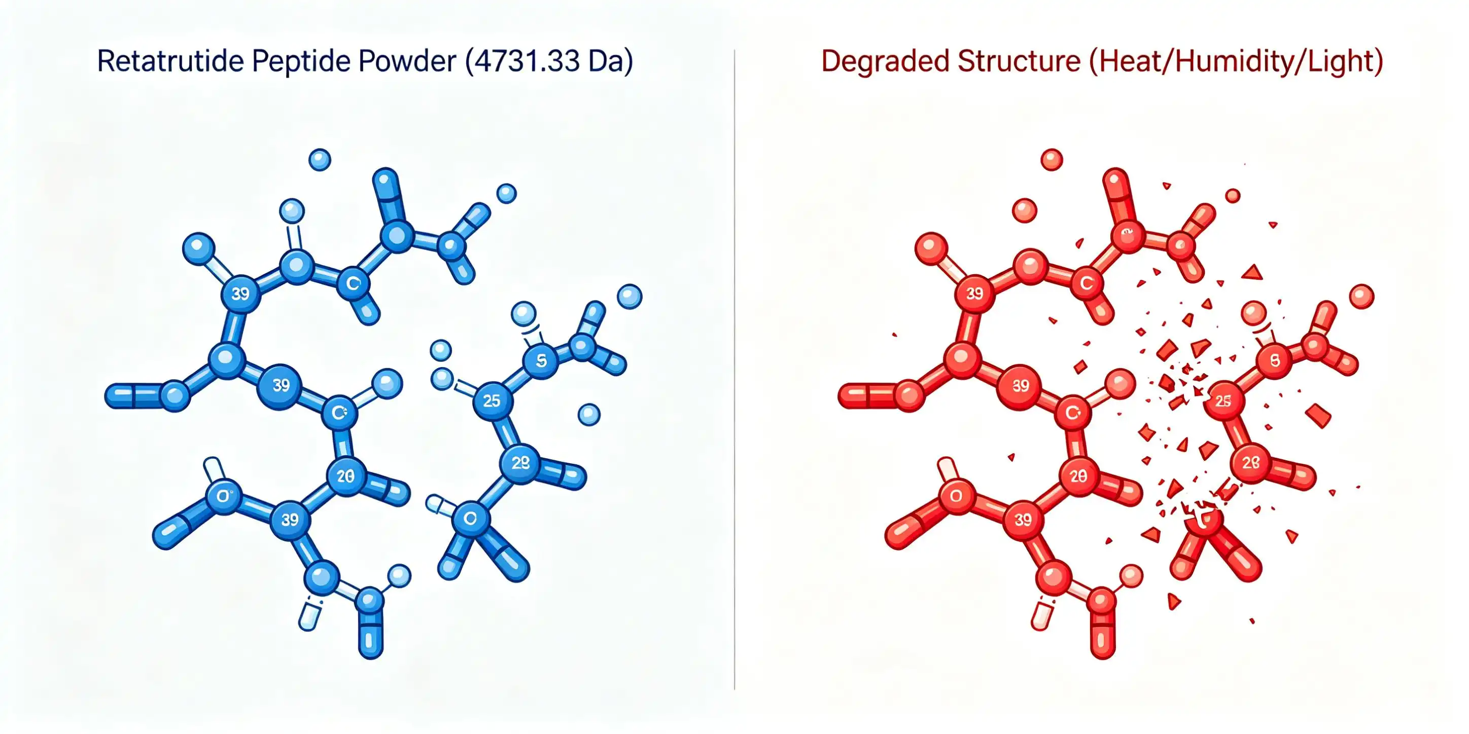 Retatrutide peptide powder Retatrutide peptide powder