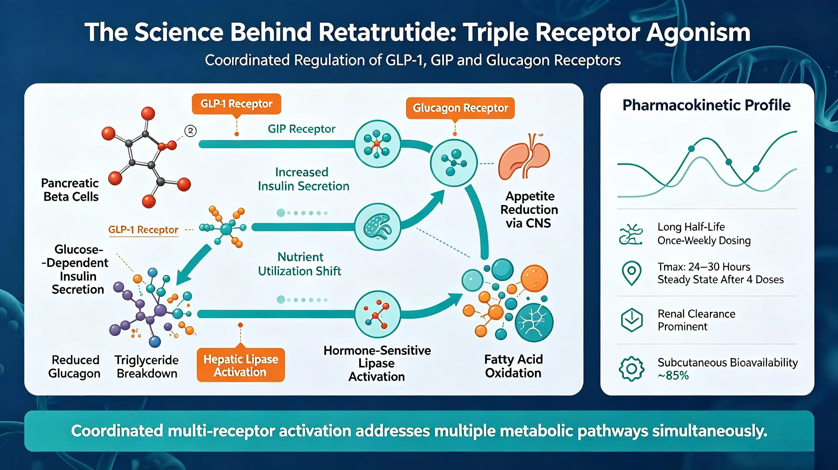 Triple agonist peptide Retatrutide Triple agonist peptide Retatrutide